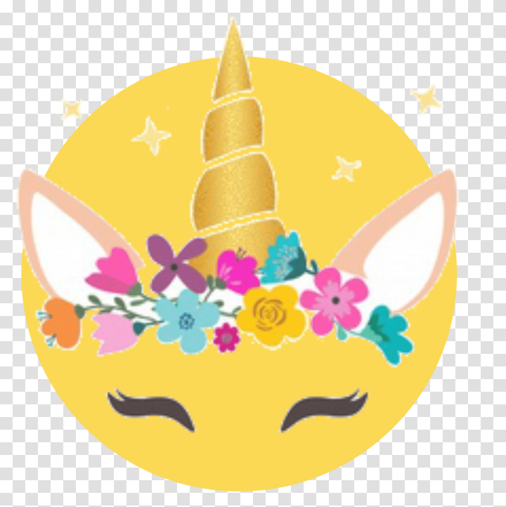 Fancy Nancy Clipart Unicorn Face With Flowers, Apparel, Birthday Cake, Dessert Transparent Png