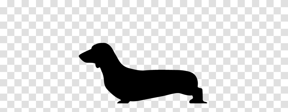 Fancy Plush Design Sausage Dog Outline Dachshund Silhouette, Gray, World Of Warcraft Transparent Png