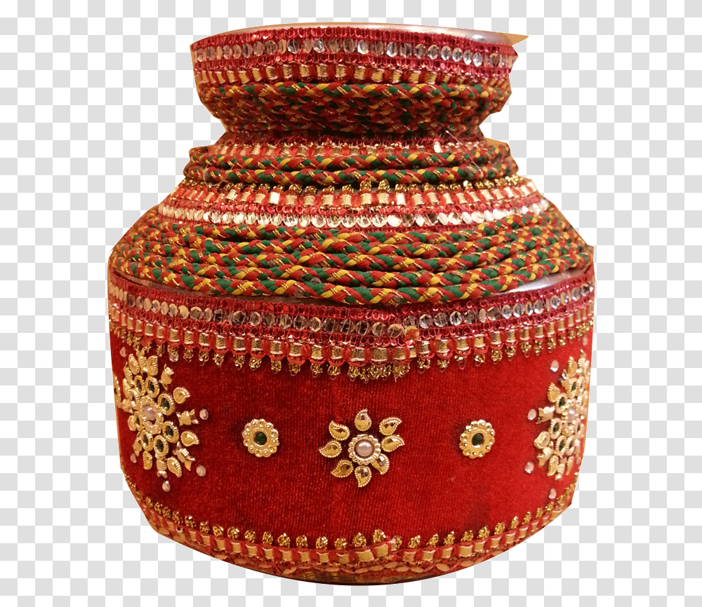 Fancy Rajasthani Mangal Kalash Box, Pottery, Jar, Urn, Rug Transparent Png
