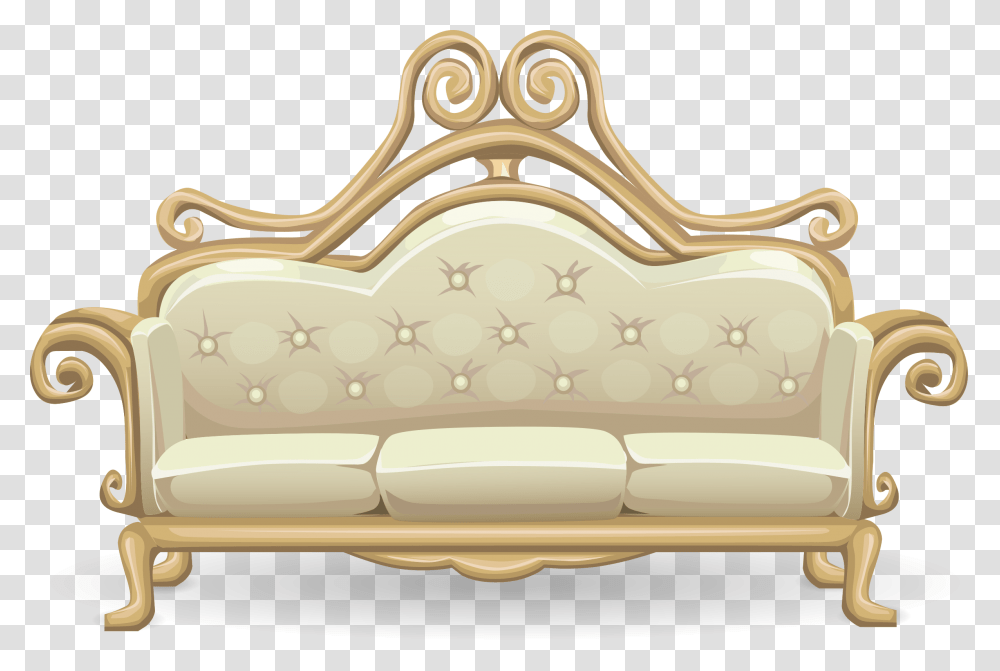 Fancy Sofa Clip Arts Wedding Sofa Vector, Couch, Furniture, Cushion, Pillow Transparent Png