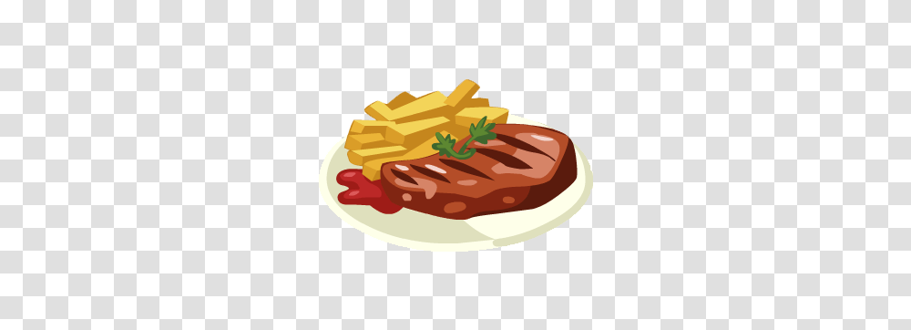 Fancy Steak Clip Art T Bone Steak Clipart Clipart Suggest, Food, Fries, Dish, Meal Transparent Png