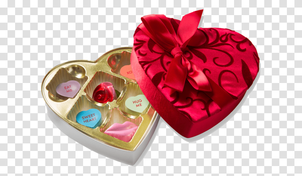 Fancy Valentines Day Chocolates, Rose, Flower, Plant, Blossom Transparent Png