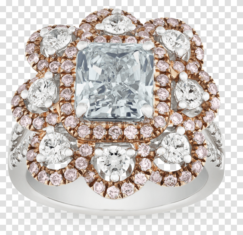 Fancy Very Light Blue Diamond Ring Diamond Full Size, Gemstone, Jewelry, Accessories, Accessory Transparent Png