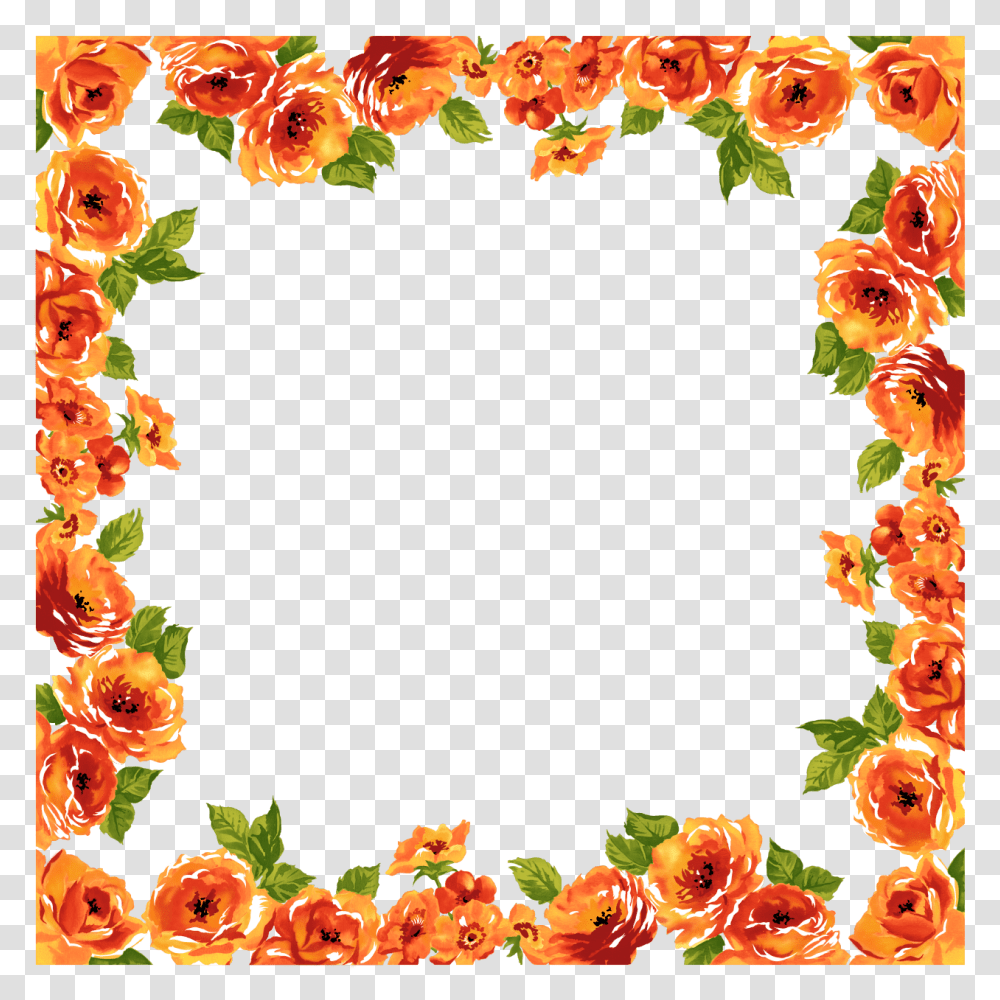 Fancy Wedding Border Flower Border Design Hd, Floral Design, Pattern, Graphics, Art Transparent Png