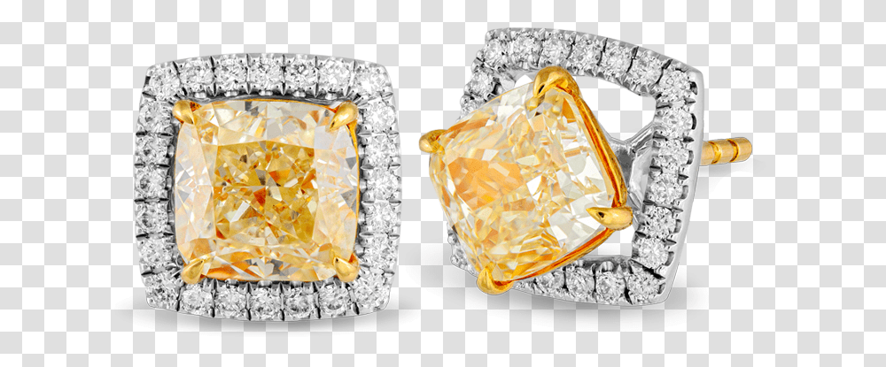 Fancy Yellow Diamond Earrings Engagement Ring, Gemstone, Jewelry, Accessories, Accessory Transparent Png