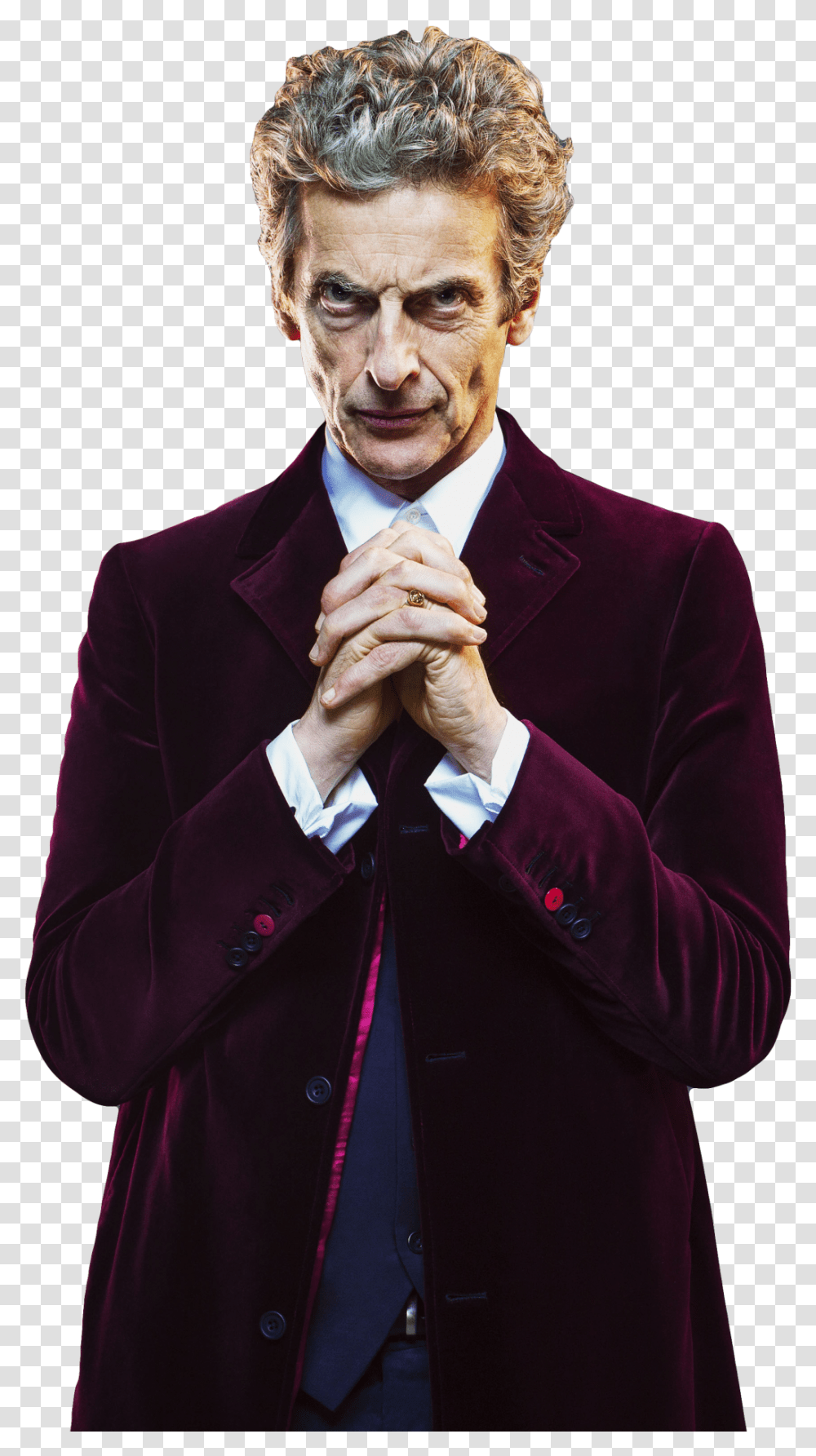 Fandom Transparents - 12th Doctor Doctor Who The New Series, Clothing, Suit, Overcoat, Person Transparent Png