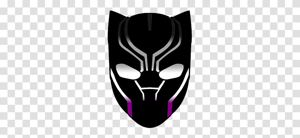 Fandoms Hate Lgbtq People - Some Black Panther Black Panther Mask Drawing, Stencil, Label, Text Transparent Png
