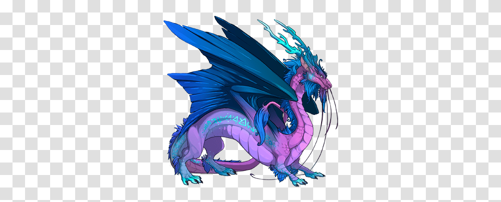 Fandragon Count Dragon Share Flight Rising Colors Of A Dragon, Painting, Art Transparent Png