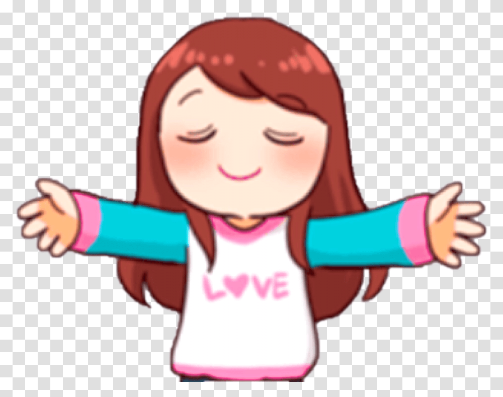 Fangirls Activities Telegram Stickers Give Me A Hug Sticker, Person, Human, Arm, Weapon Transparent Png