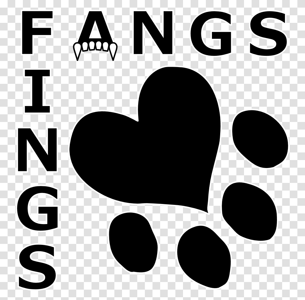 Fangs, Alphabet, Heart, Number Transparent Png