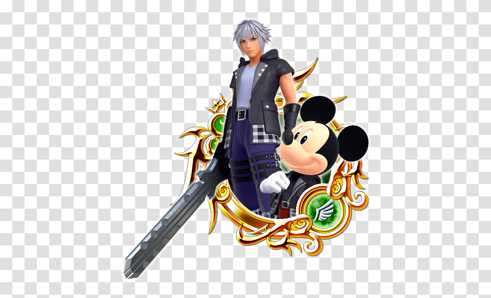 Fanmade Kh3 X Union Cross Medals By Kh13s Justin Kingdom Hearts 3 Renders, Person, Human, Manga, Comics Transparent Png