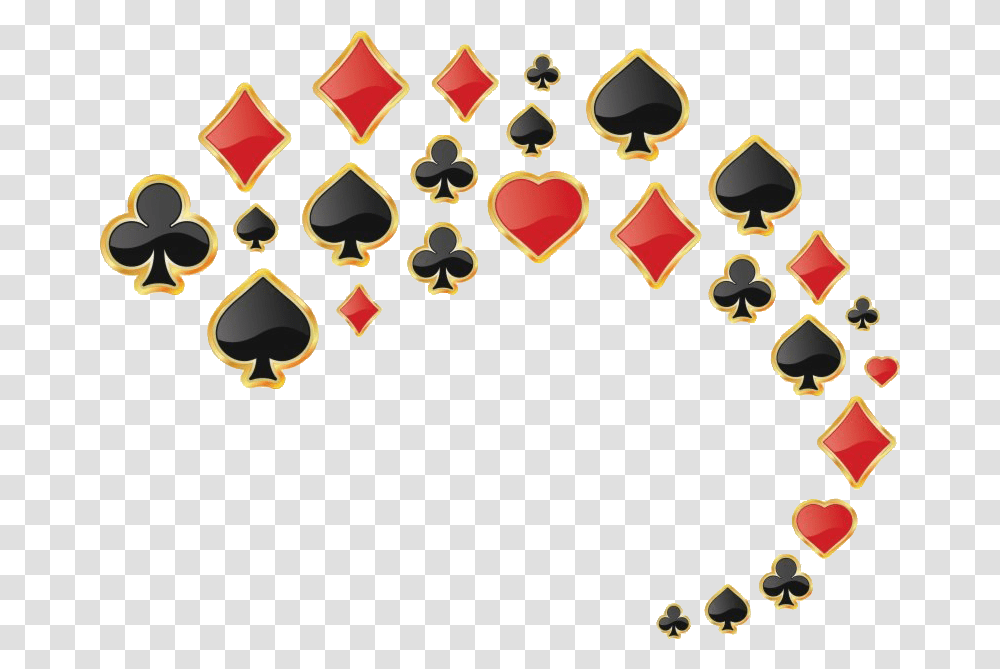 Fanned Playing Card Background Poker Cards, Logo, Trademark, Triangle Transparent Png