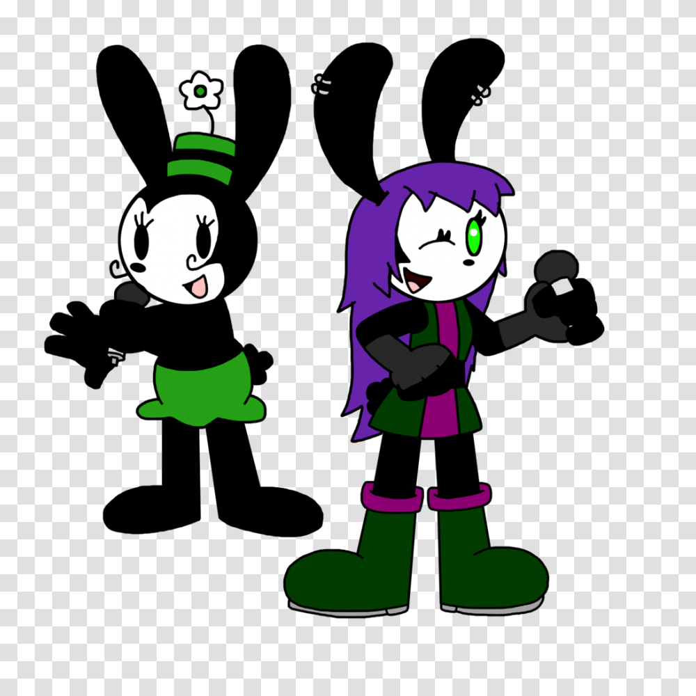 Fanny With Her Niece Lita Cottontail, Elf, Performer Transparent Png