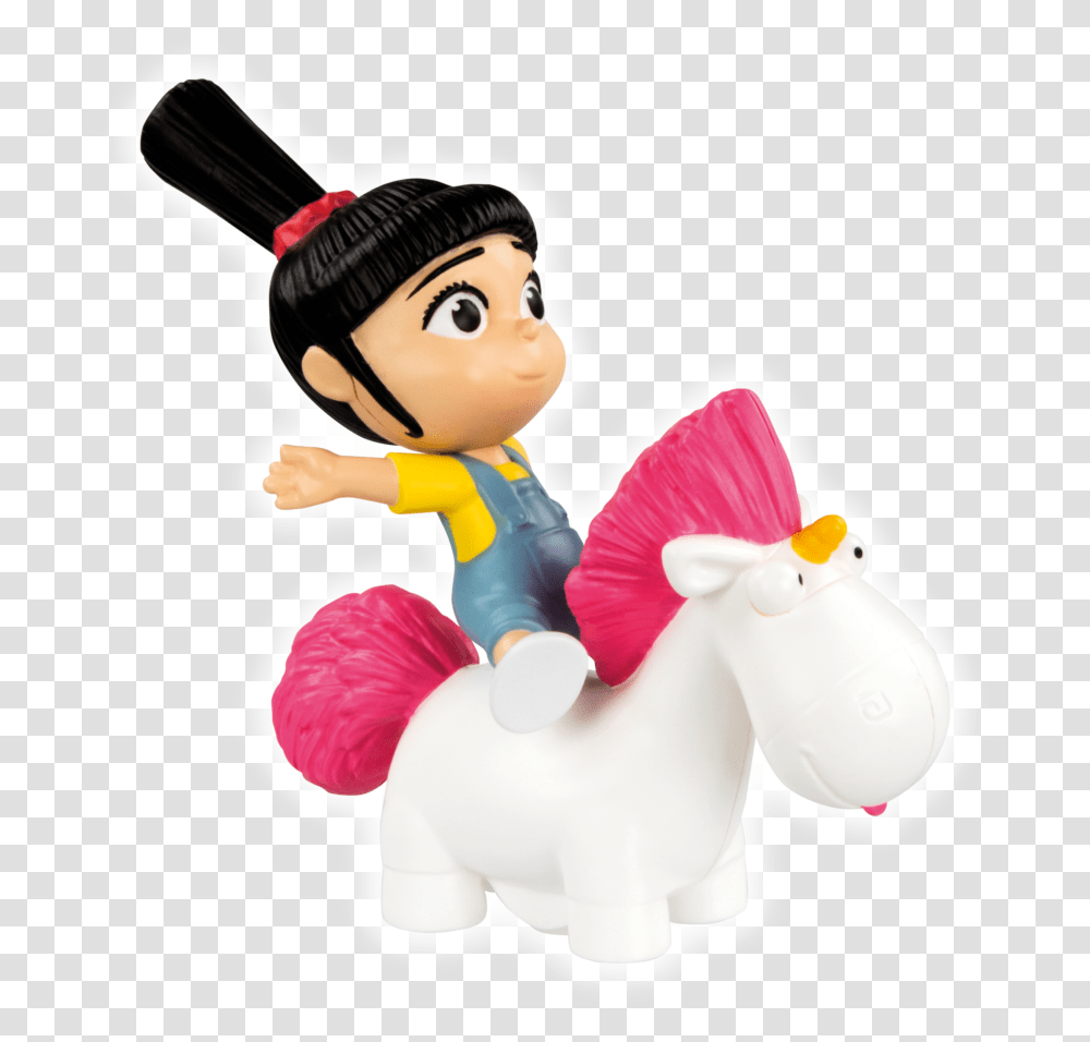 Fans Can Collect The Free Despicable Me 3 Toy With Despicable Me 3 Mcdonalds Agnes, Doll, Figurine Transparent Png