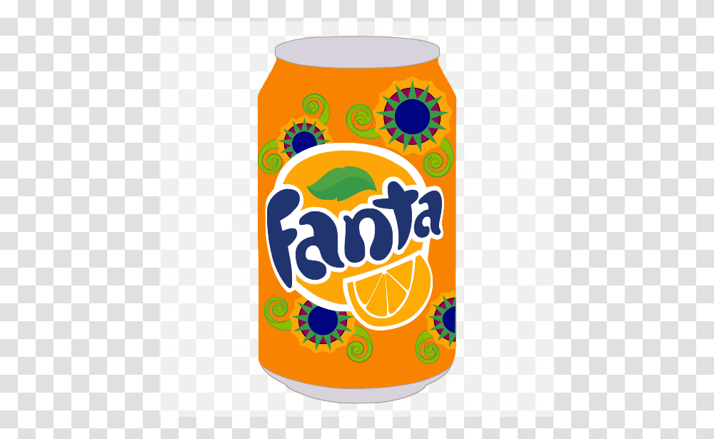 Fanta Bottle Orange Soft Drink, Tin, Can Transparent Png