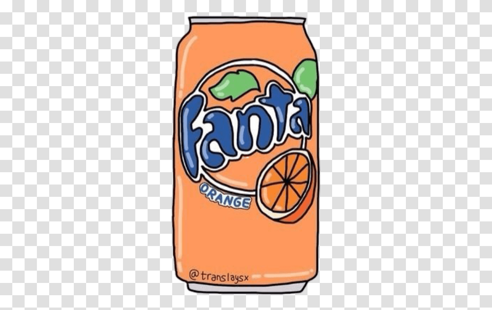 Fanta Cola Drink Sticker Orange Fanta Sticker, Tin, Can, Label, Text Transparent Png