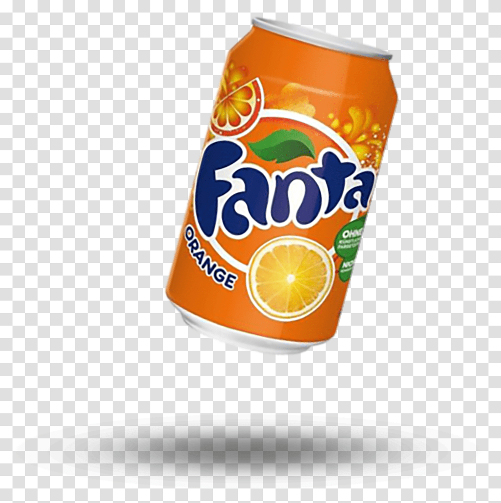 Fanta Download Orange Soft Drink, Tin, Can, Beverage, Soda Transparent Png