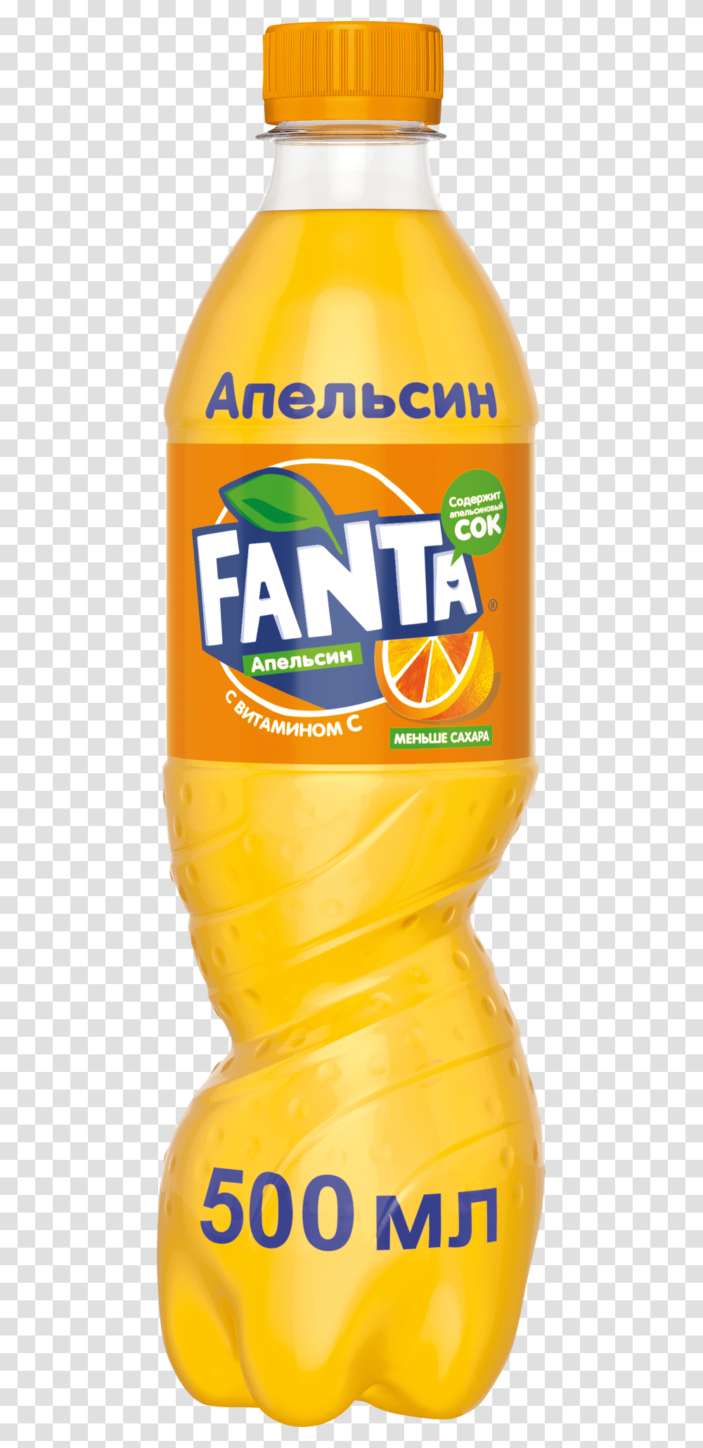 Fanta, Drink, Beverage, Juice, Pop Bottle Transparent Png