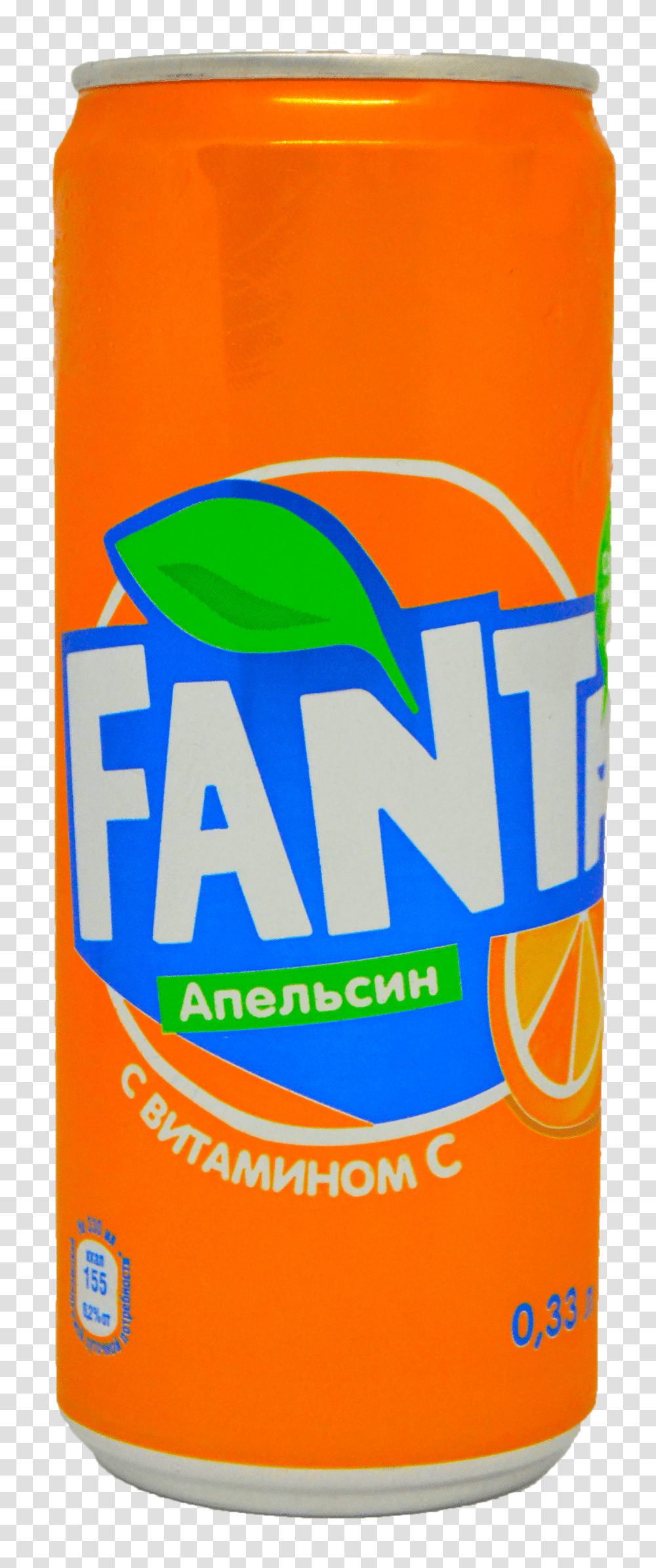 Fanta, Drink, Bottle, Tin, Can Transparent Png