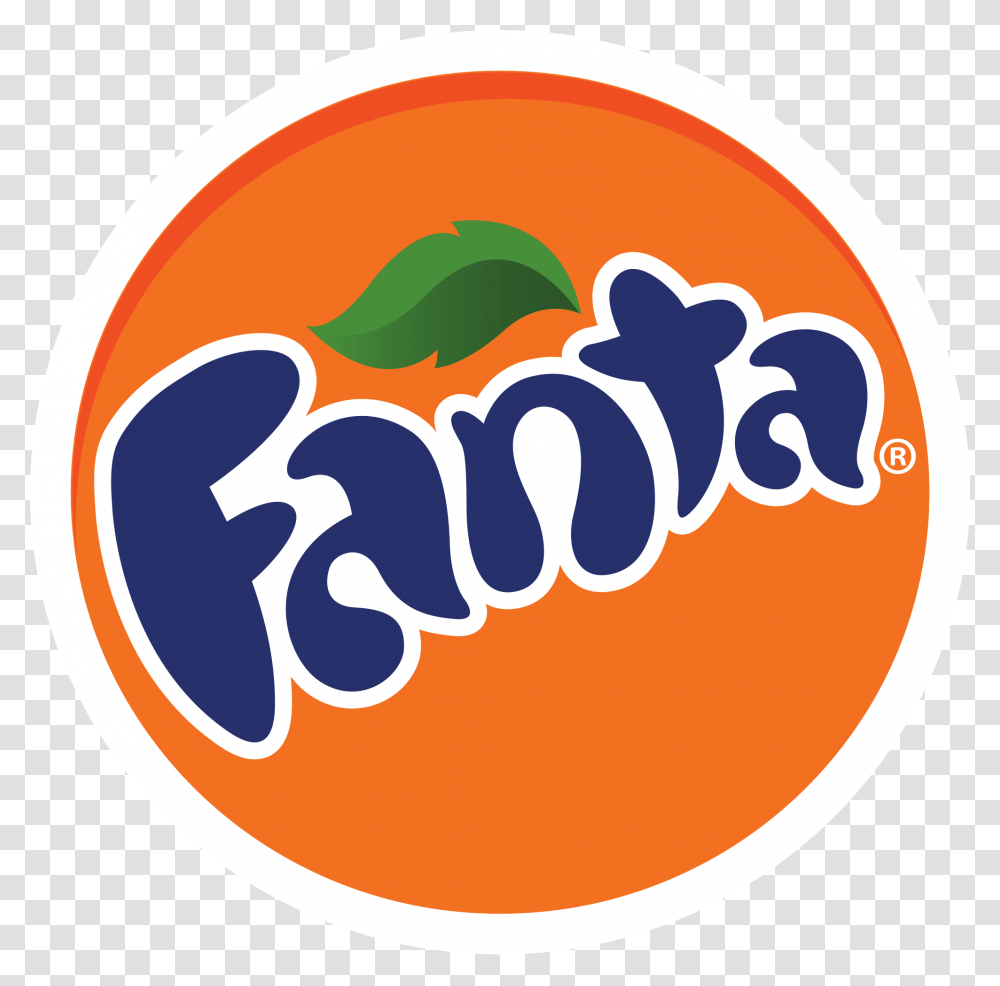 Fanta, Drink, Label, Logo Transparent Png