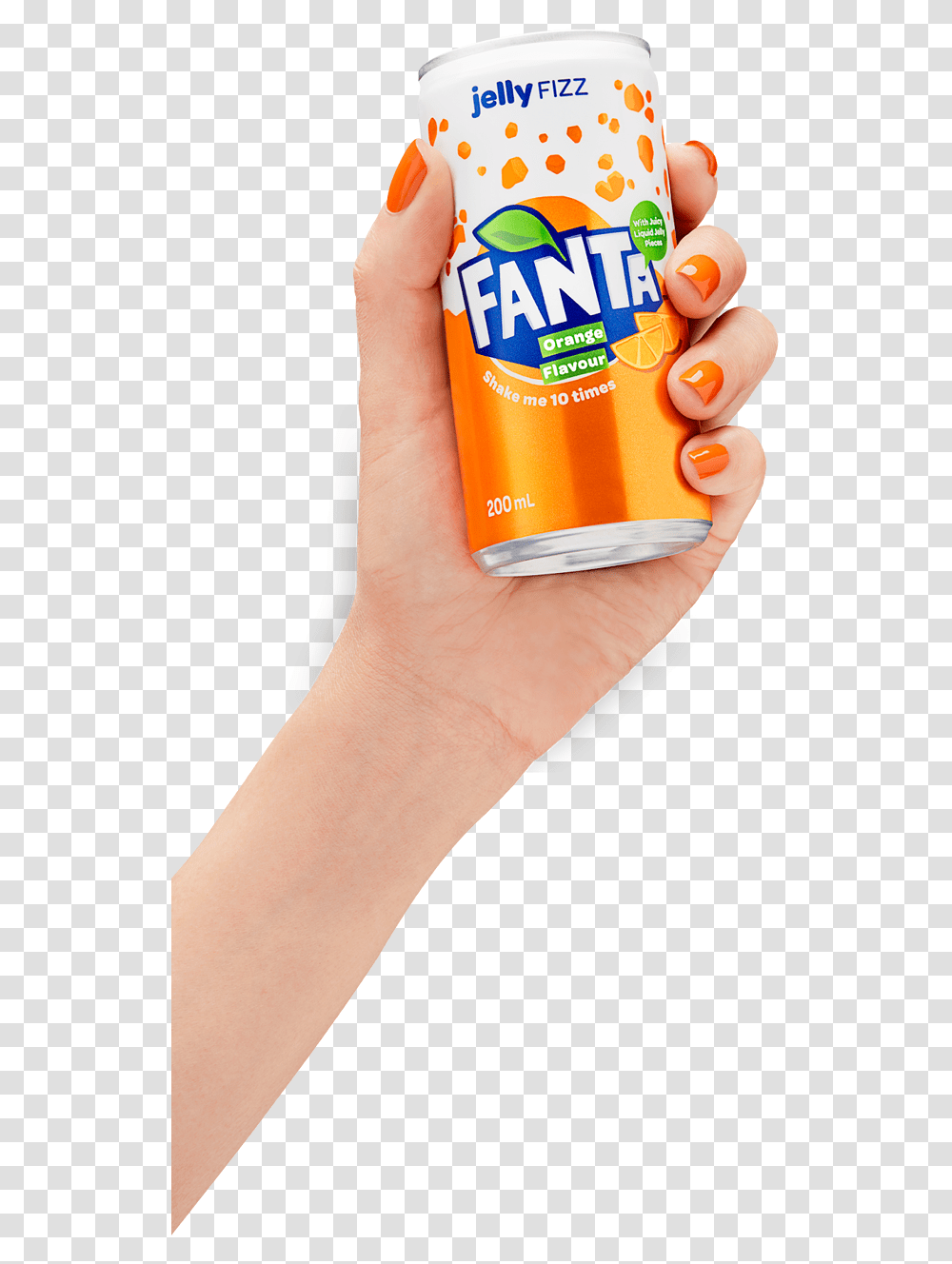 Fanta, Drink, Person, Human, Tin Transparent Png