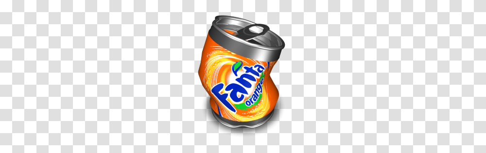 Fanta Icon, Tin, Can, Beverage, Drink Transparent Png