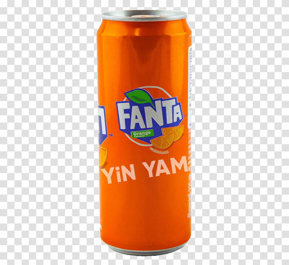 Fanta Orange 325ml Carbonated Soft Drinks, Beer, Alcohol, Beverage, Tin Transparent Png