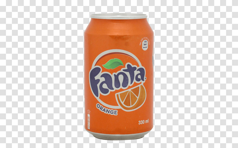 Fanta Orange Can 330ml Orange Soft Drink, Tin, Beer, Alcohol, Beverage Transparent Png