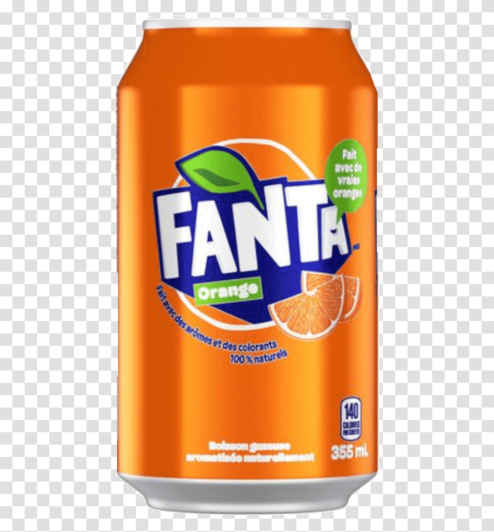 Fanta Orange Fanta Orange 355 Ml, Tin, Can, Spray Can Transparent Png