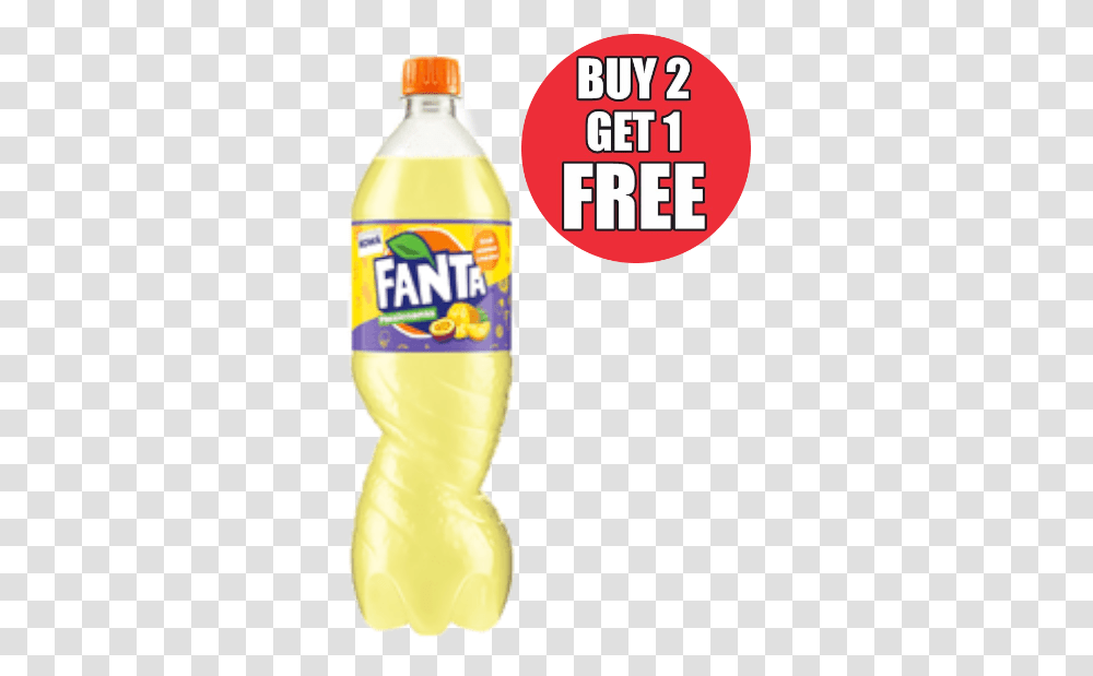 Fanta Pinapple Passionfruit 500ml Plastic Bottle, Pop Bottle, Beverage, Drink, Soda Transparent Png