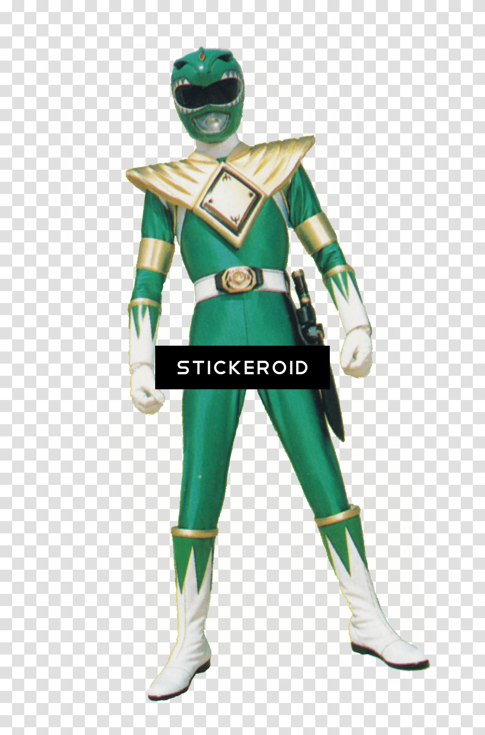 Fantasia Power Rangers Verde Download Mighty Morphin Green Ranger, Person, Human, Nutcracker, Toy Transparent Png