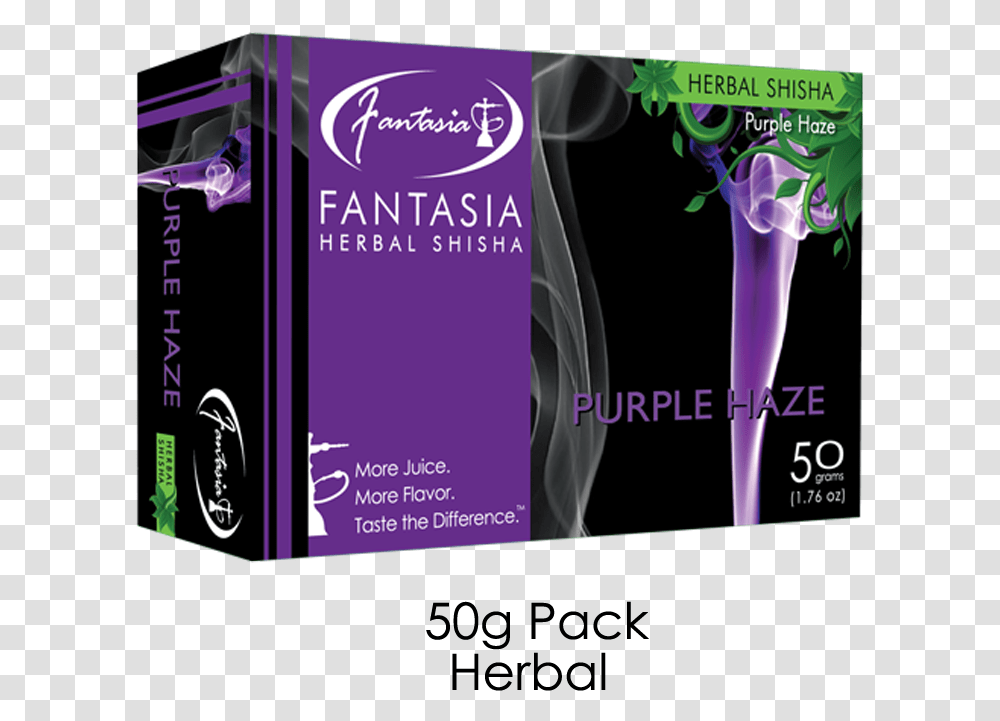 Fantasia Purple Haze Shisha 50g Fantasia Pink Lemonade, Paper, Bottle, Poster Transparent Png