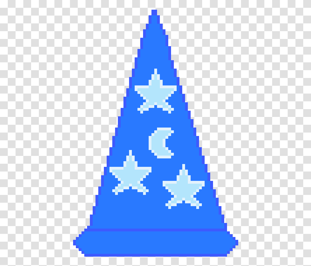 Fantasia Sorcerer Hat Clipart Download Triangle, Tree, Plant, Cone, Ornament Transparent Png