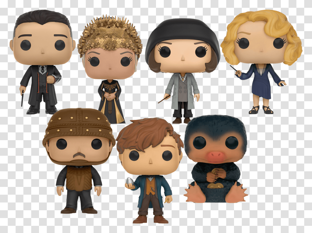 Fantastic Beasts And Where To Find Them Pop Vinyl, Toy, Plush, Doll, Person Transparent Png