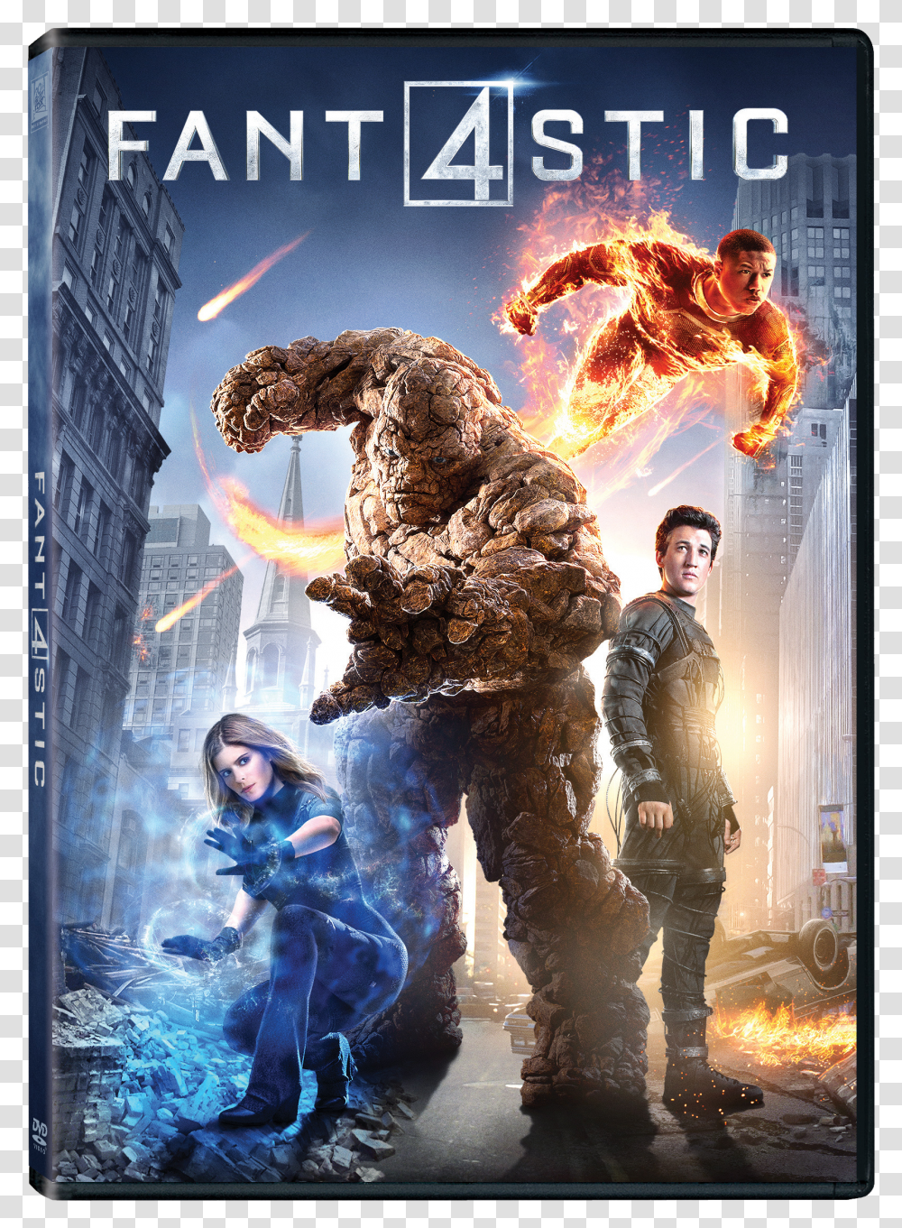 Fantastic Four 2015 Dvd Transparent Png