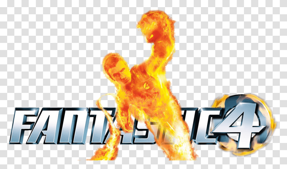 Fantastic Four Image Fantastic Four Movie Logo, Fire, Bonfire, Flame Transparent Png