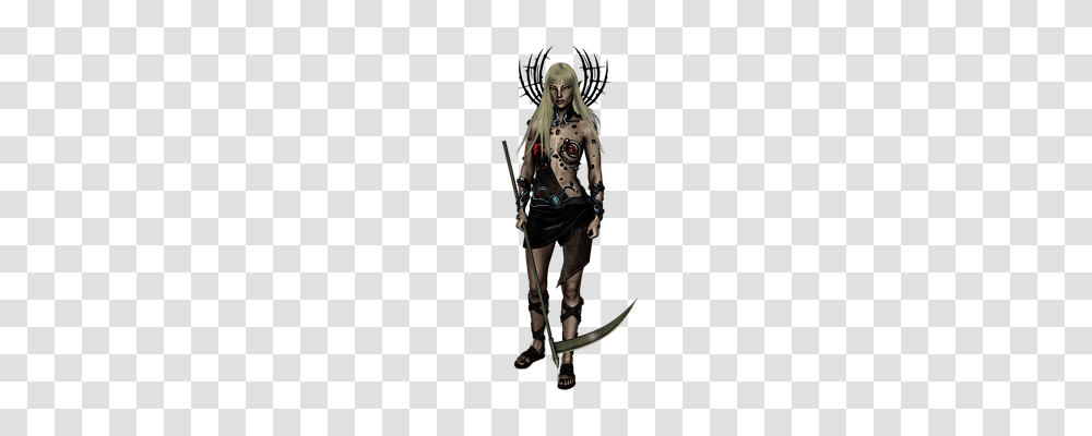 Fantasy Person, Costume, Face, Weapon Transparent Png