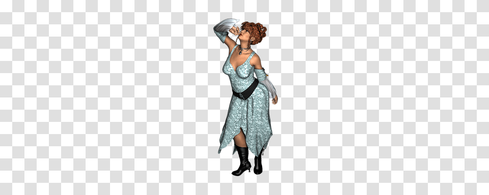 Fantasy Person, Dress, Female Transparent Png