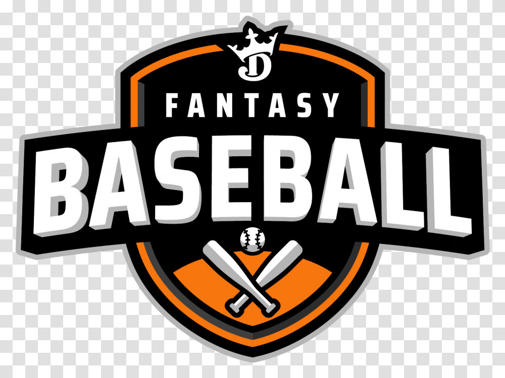 Fantasy Baseball Play Mlb Dfs For Free, Logo, Symbol, Text, Label Transparent Png