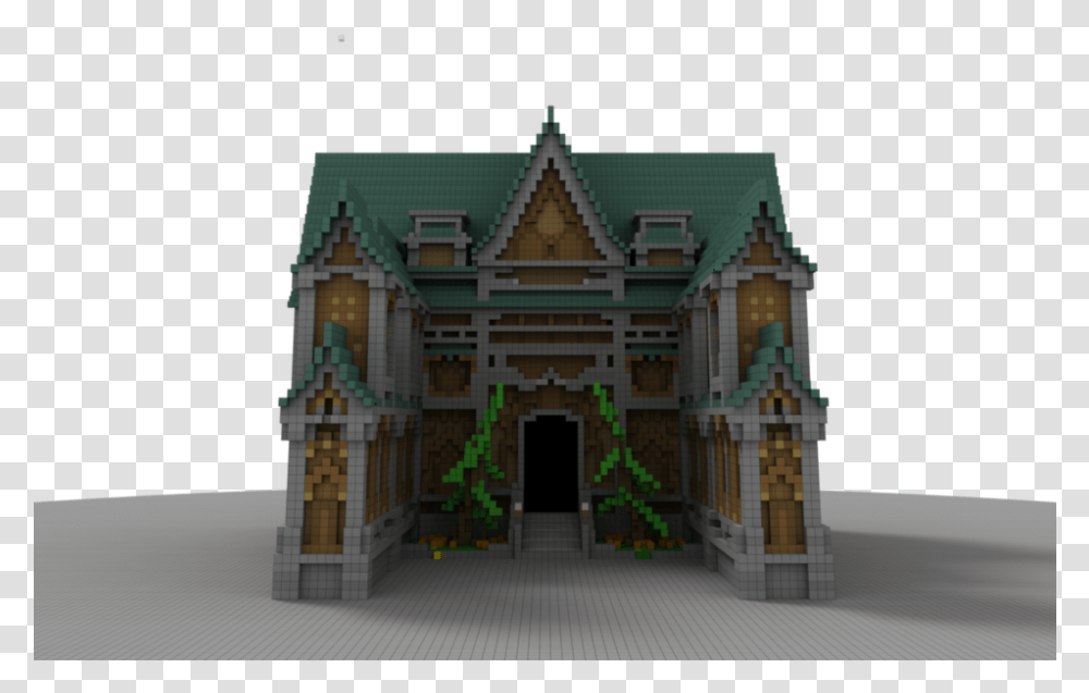 Fantasy Castle Model Medieval Architecture, Door, Building, Minecraft, Outdoors Transparent Png