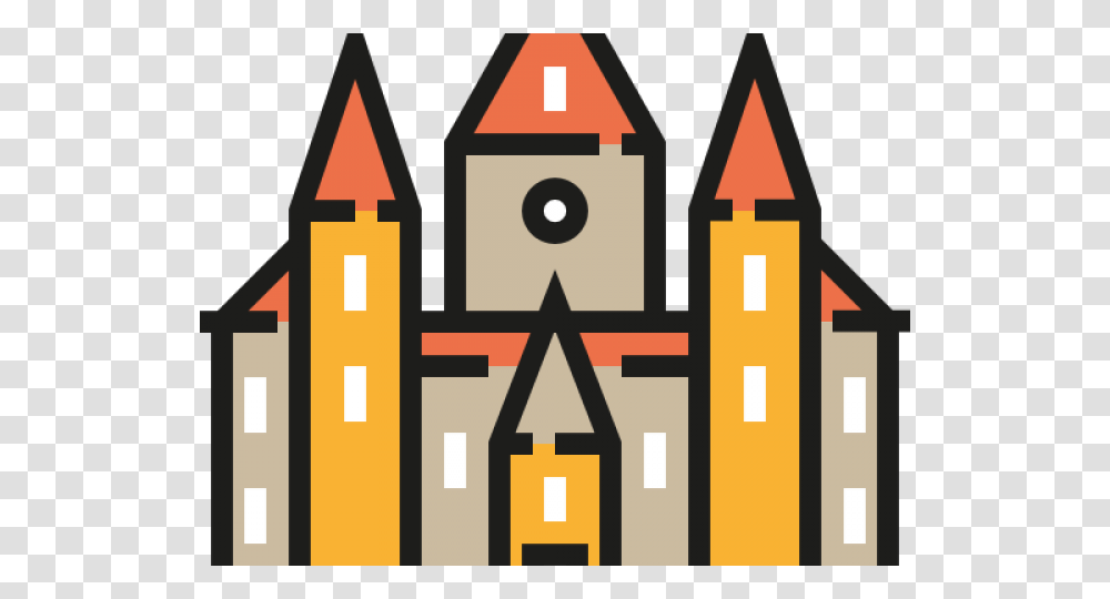 Fantasy City Clipart City Fantasy Map Icon, Triangle, Vehicle, Transportation, Road Transparent Png