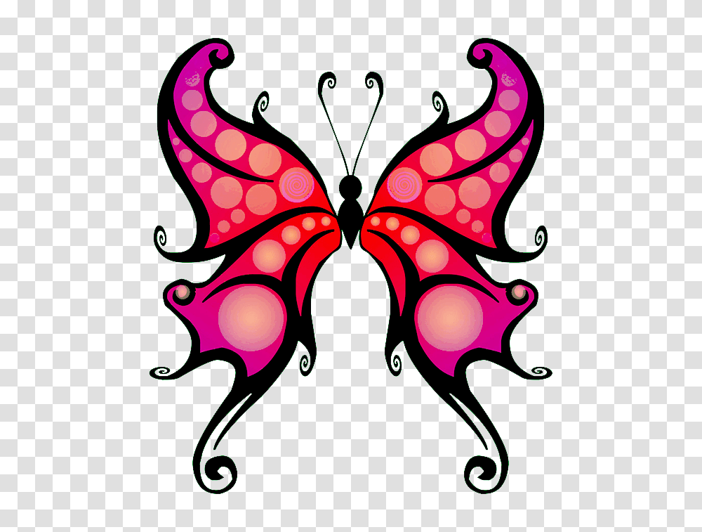 Fantasy Clipart Colorful Butterfly, Pattern, Sea Life, Animal, Ornament Transparent Png