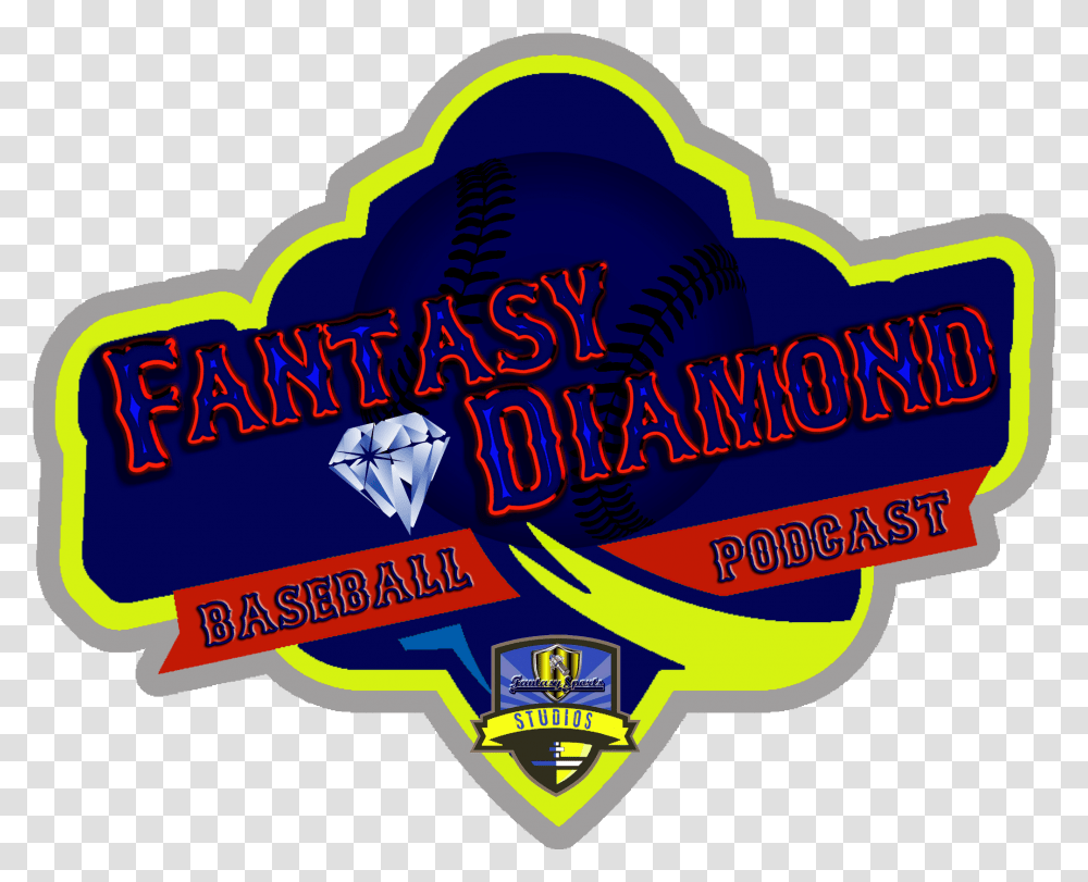 Fantasy Diamond Fantasy Baseball Podcast Emblem Transparent Png