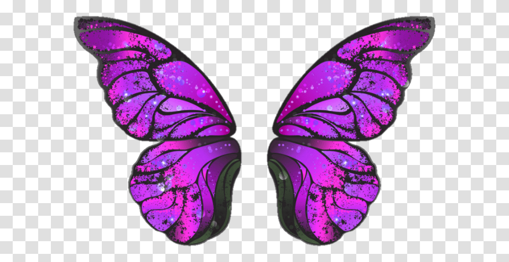 Fantasy Fairies Wings Morpho, Ornament, Pattern, Purple, Fractal Transparent Png