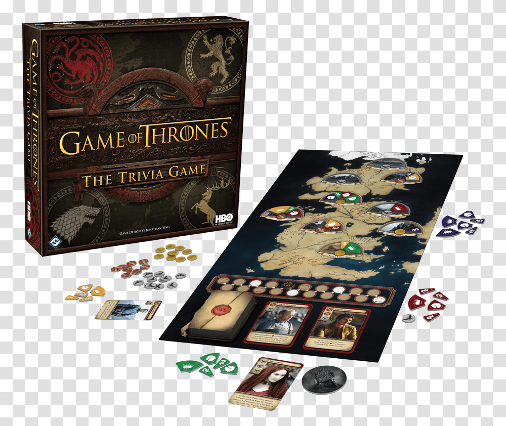 Fantasy Flight Game Of Thrones The Trivia Game, Gambling Transparent Png