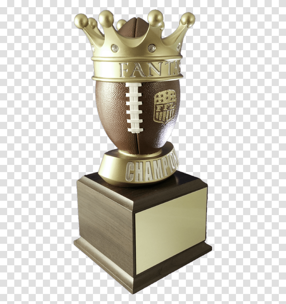 Fantasy Football Crown Small Perpetual Trophy Best Fantasy Football Trophies, Mixer, Appliance Transparent Png