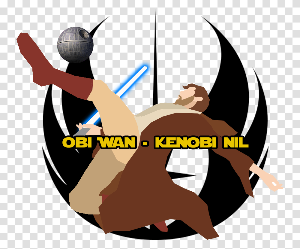 Fantasy Football Logos Made For My League - Steemit Obi Wan Kenobi Football, Person, Human, People, Volleyball Transparent Png