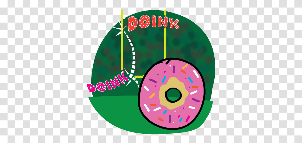 Fantasy Football Team Logo Dot, Pastry, Dessert, Food, Donut Transparent Png