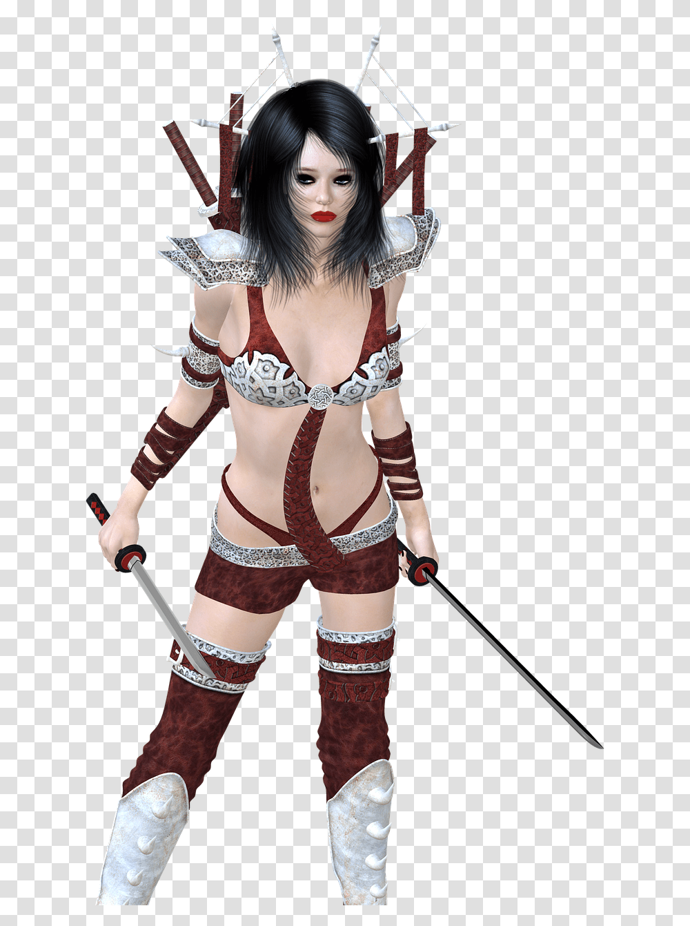 Fantasy Girl Armor, Costume, Person, Performer, People Transparent Png