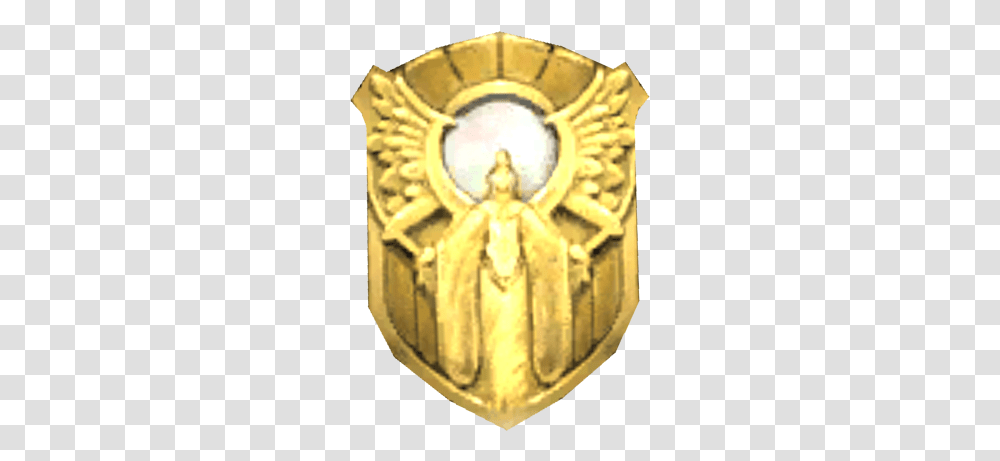 Fantasy Gold Shield Image Golden Shield Fantasy, Art, Angel, Archangel, Sculpture Transparent Png
